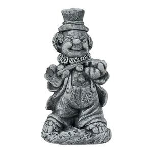 Mt St Helens ASH Violin CLOWN FIGURINE 5" Volcanic Sculpture Cake Topper Decor